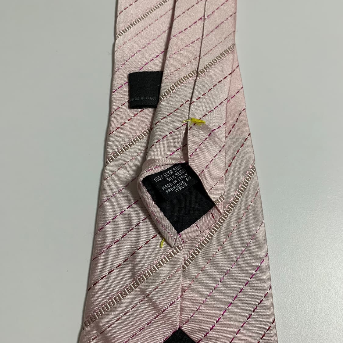 펜디(FENDI) FF스몰로고 모노그램 명품넥타이 신형라벨 스트라이프 상품이미지7