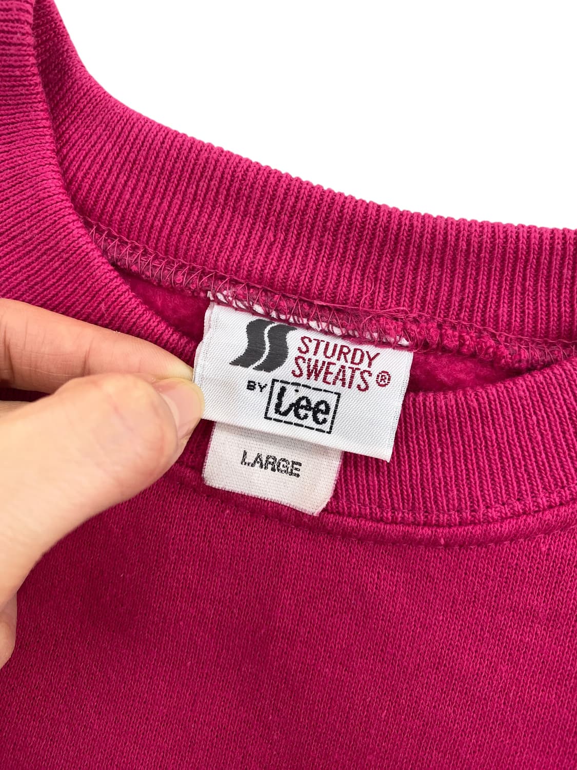 90's 리 50/50 블랭크 스웻셔츠 상품이미지6