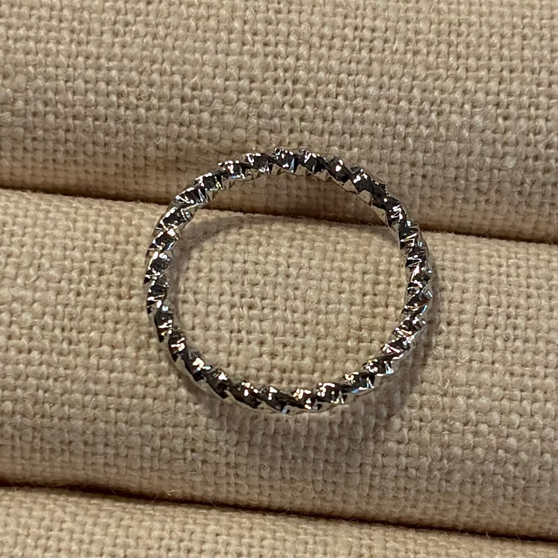 새상품 여성 신주 울퉁불퉁 반지 상품이미지2