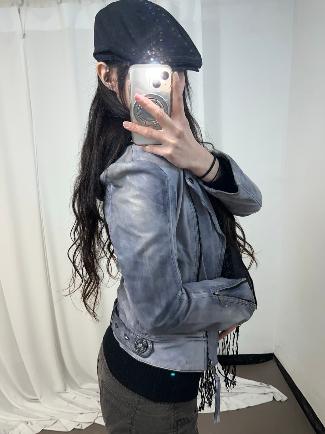 Guess 레더 자켓 상품이미지5