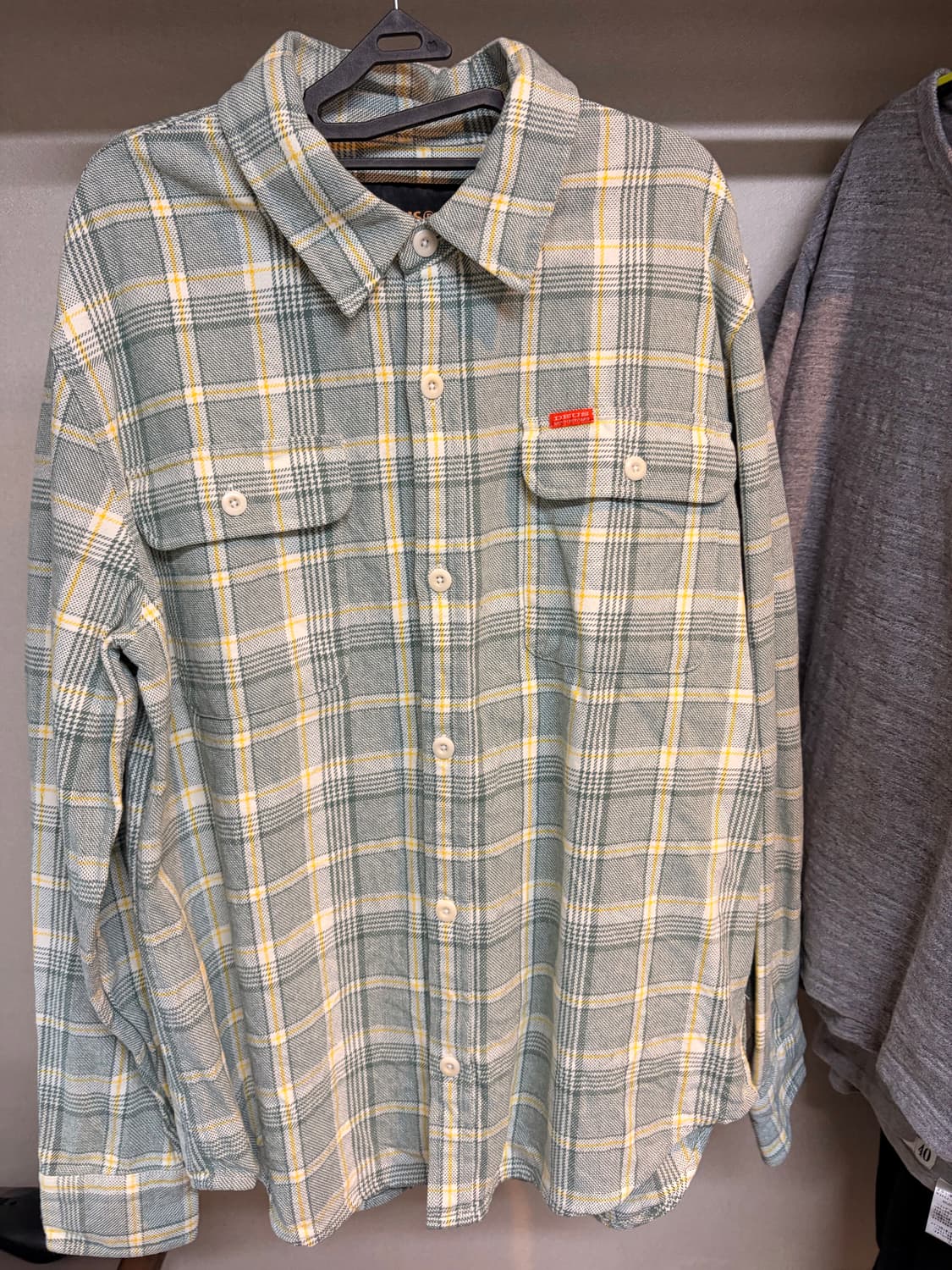 데우스 엑스 마키나 체크 셔츠 m 상품이미지3