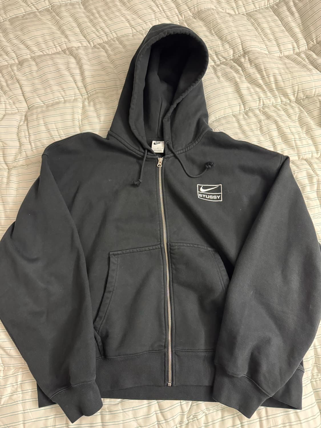 L) 스투시 나이키 후드집업 상품이미지1