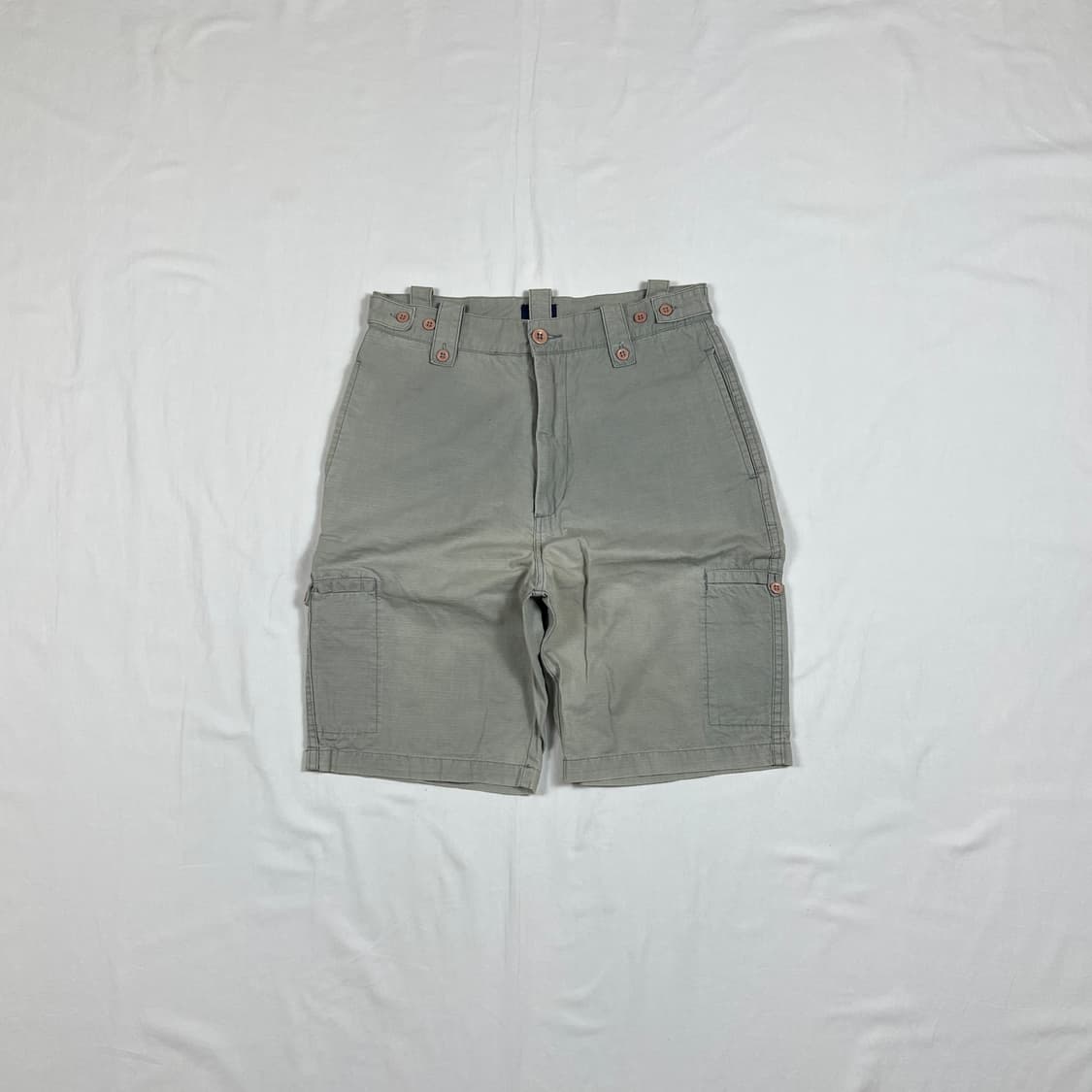90’s 스투시 stussy 로고 카고 버뮤다 팬츠 바지 상품이미지1