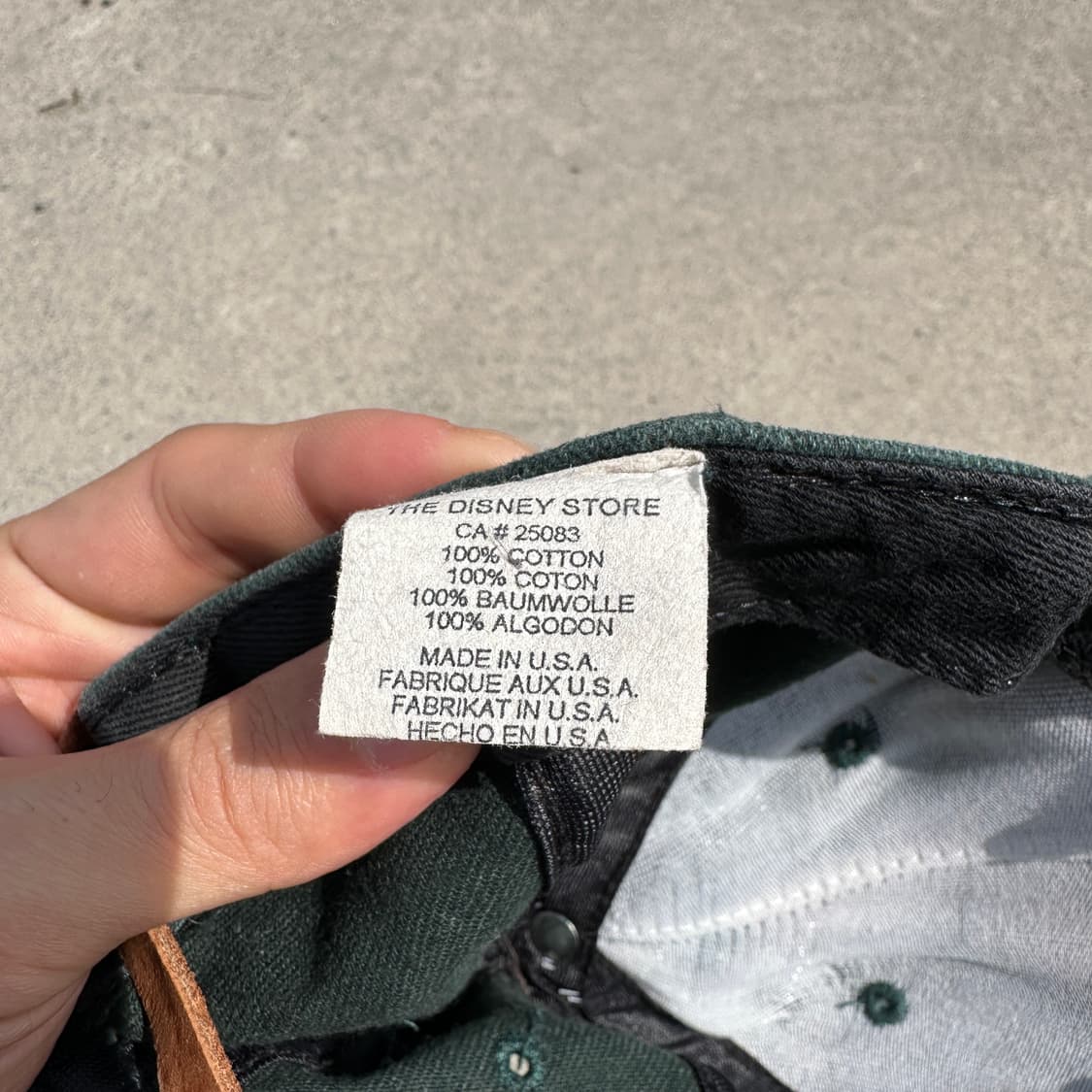 90‘s usa disney tigger cap 상품이미지4