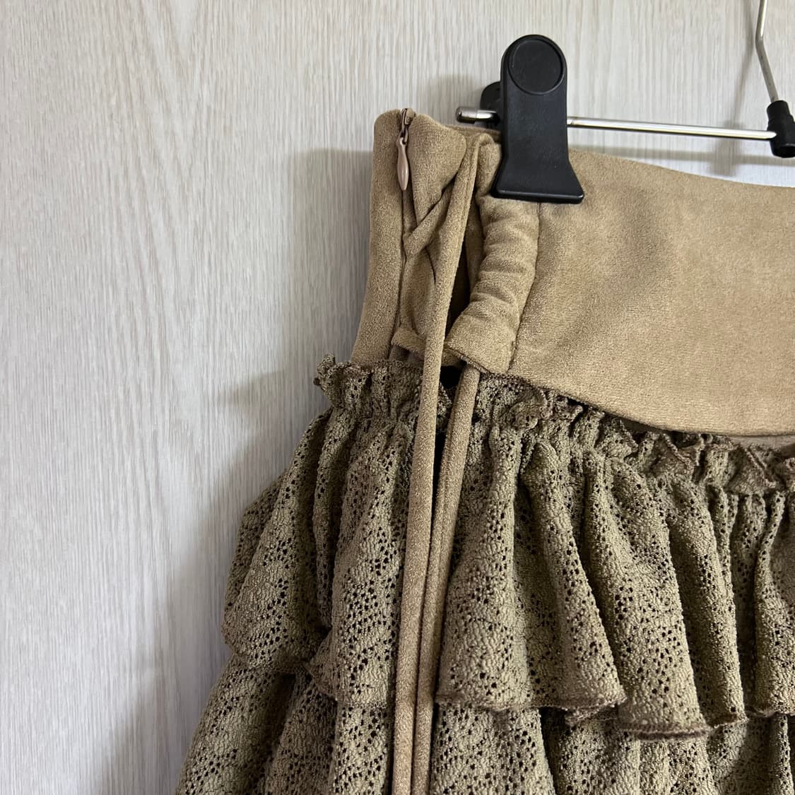 미케네 스웨이드 캉캉 스커트 상품이미지5