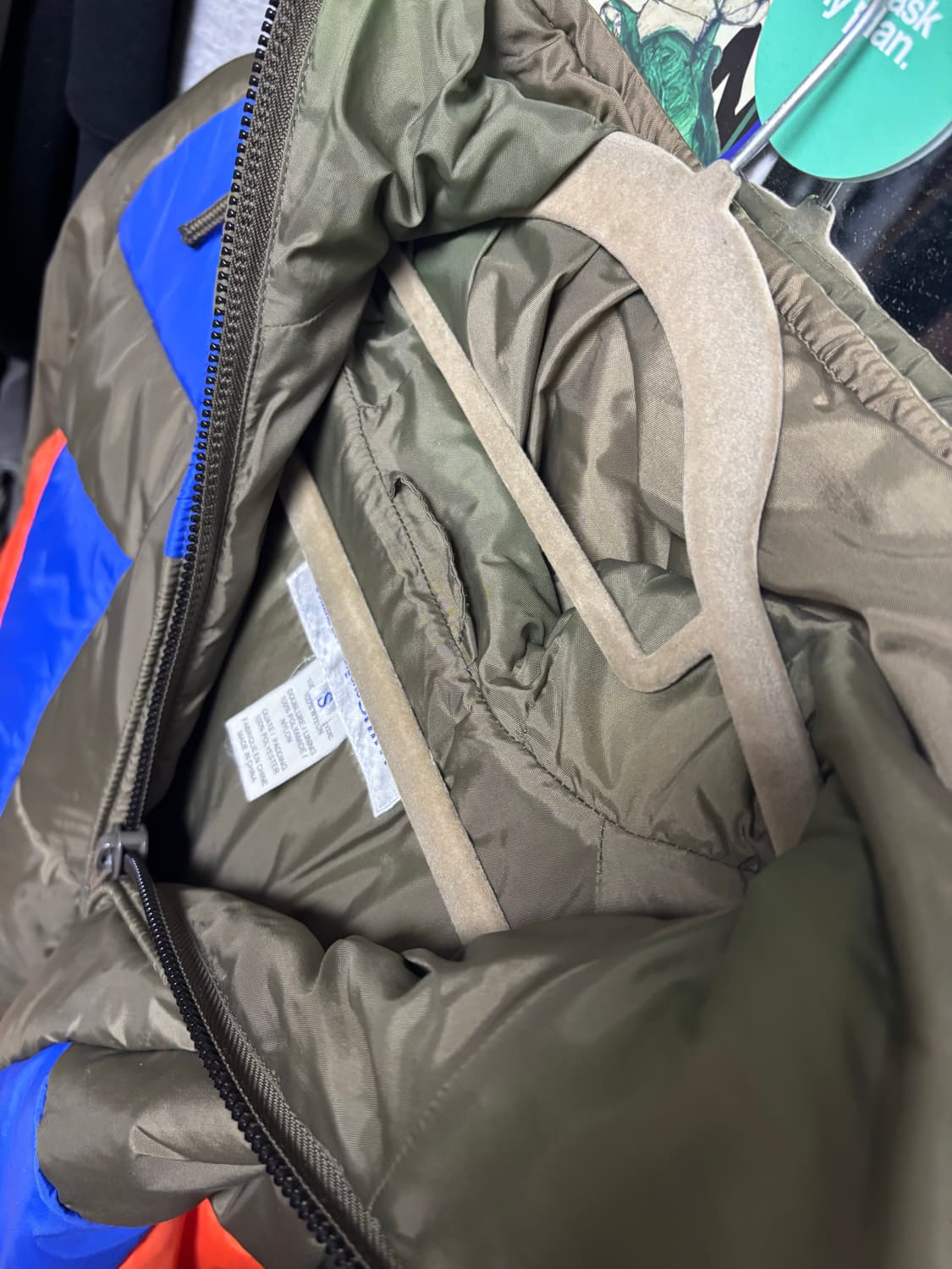 (S)comme des garcons shirts 컬러블록 패딩 상품이미지3