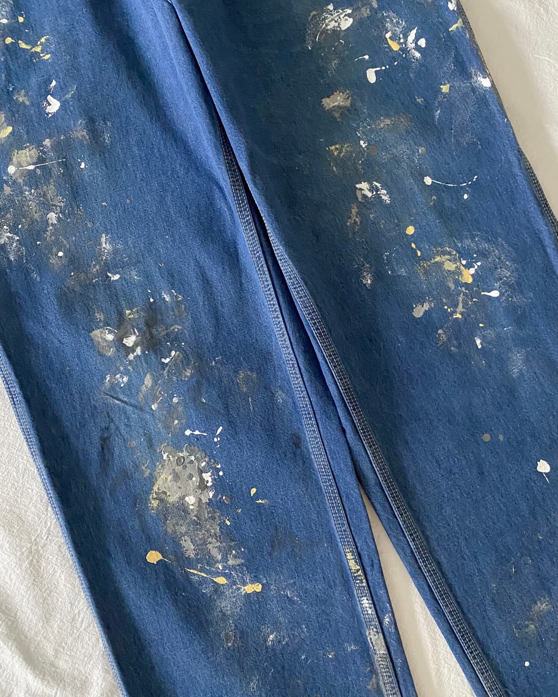 칼하트 페인팅 데님 워크 팬츠 상품이미지5