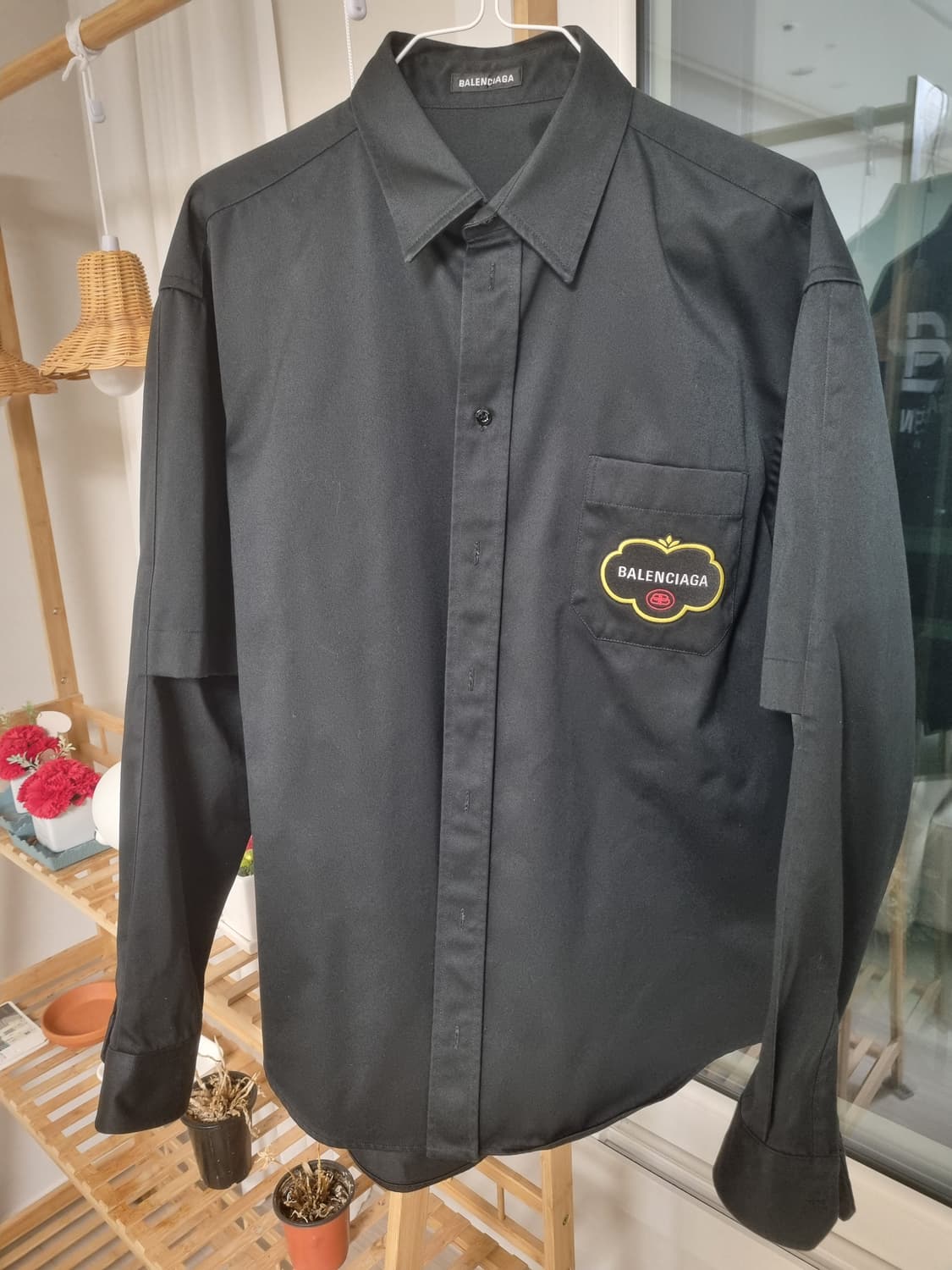 발렌시아가 더블 슬리브 셔츠 39사이즈 상품이미지1