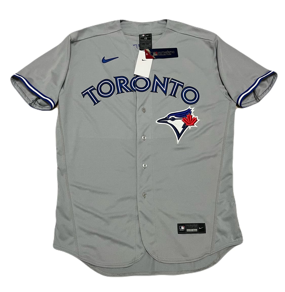 나이키 류현진 토론토 블루제이스 어웨이 어센틱 정품 유니폼 상품이미지2