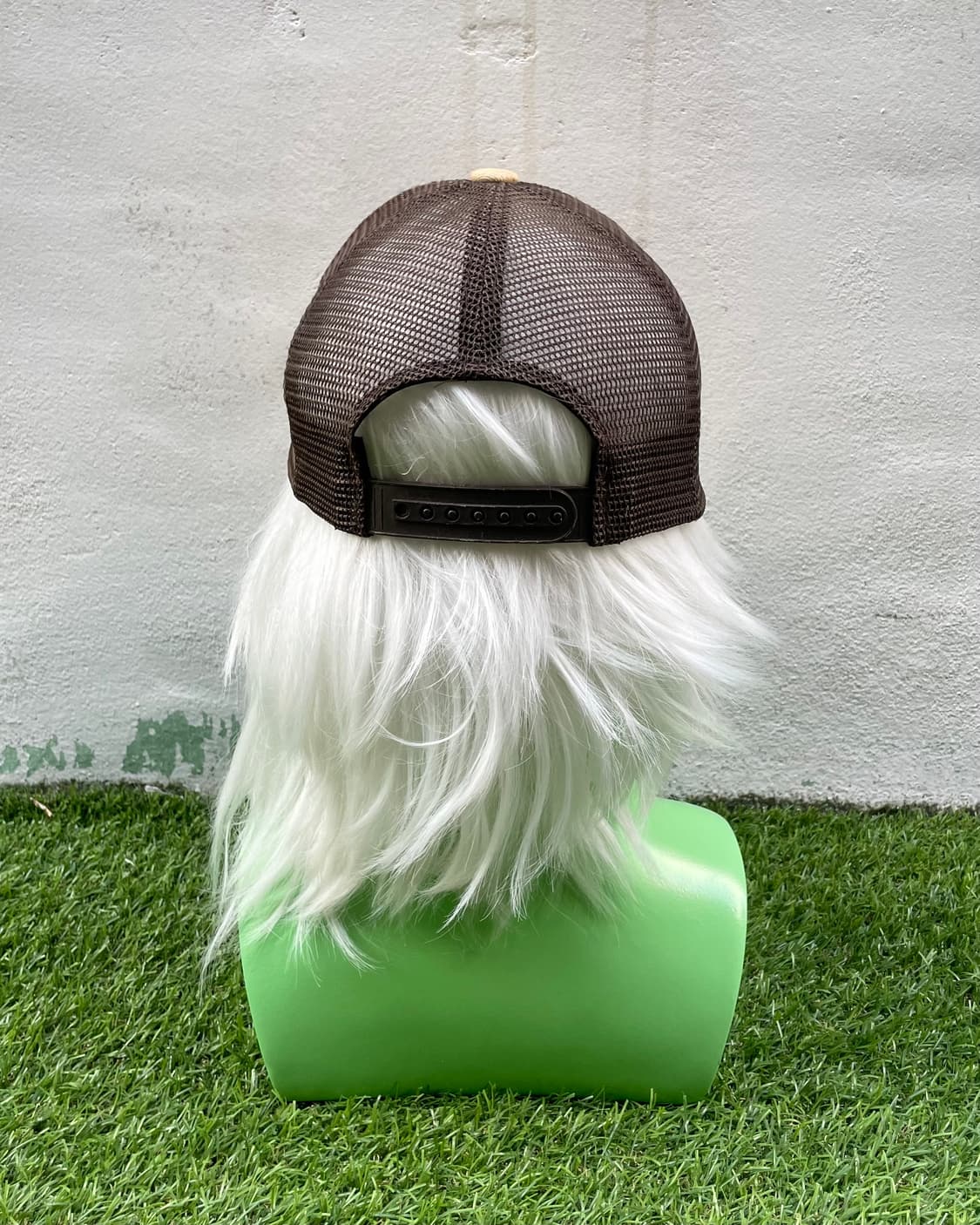 Brown eyelet mesh cap  상품이미지5