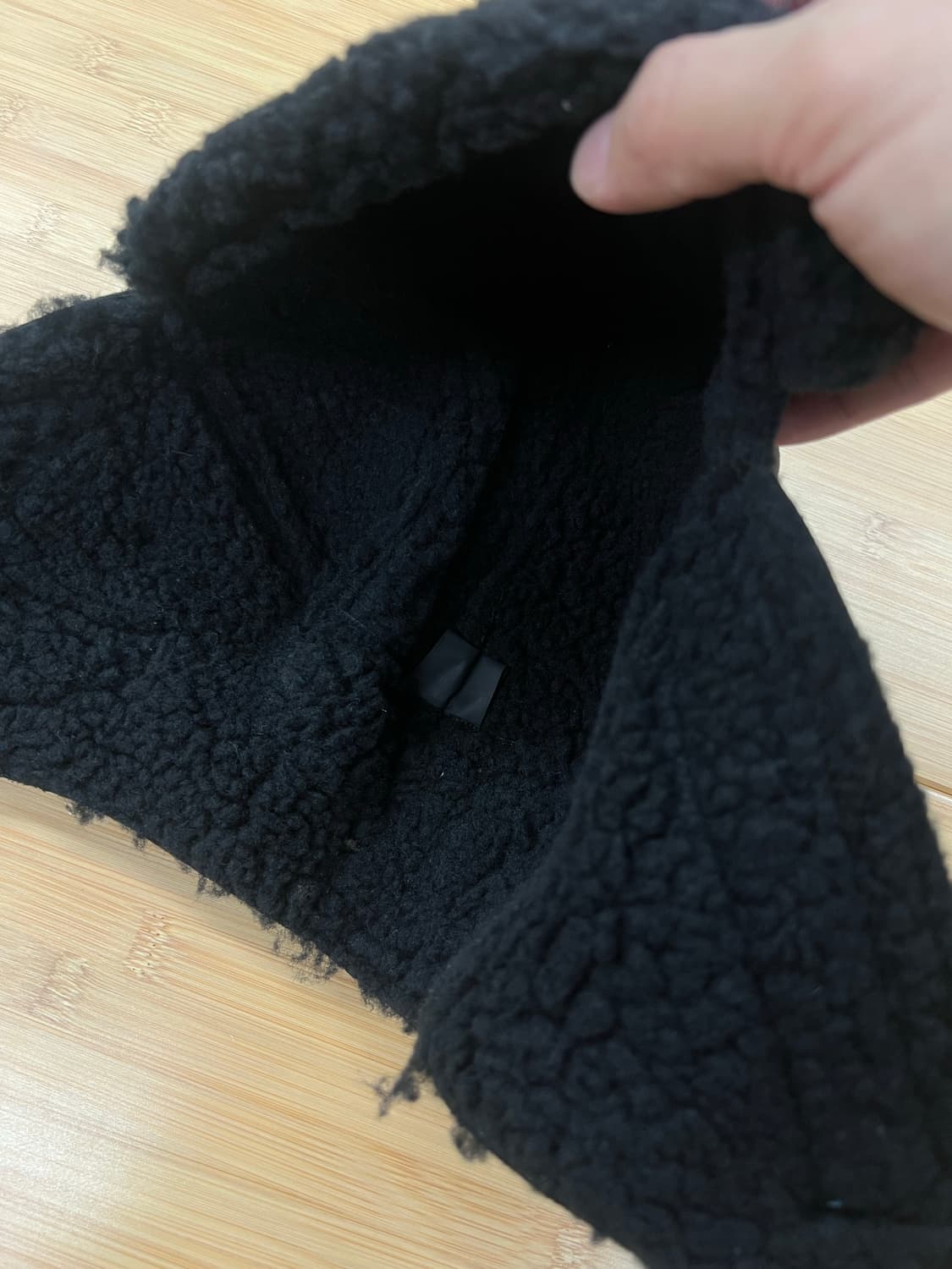 할리 블랙 방한 귀도리캡  상품이미지7