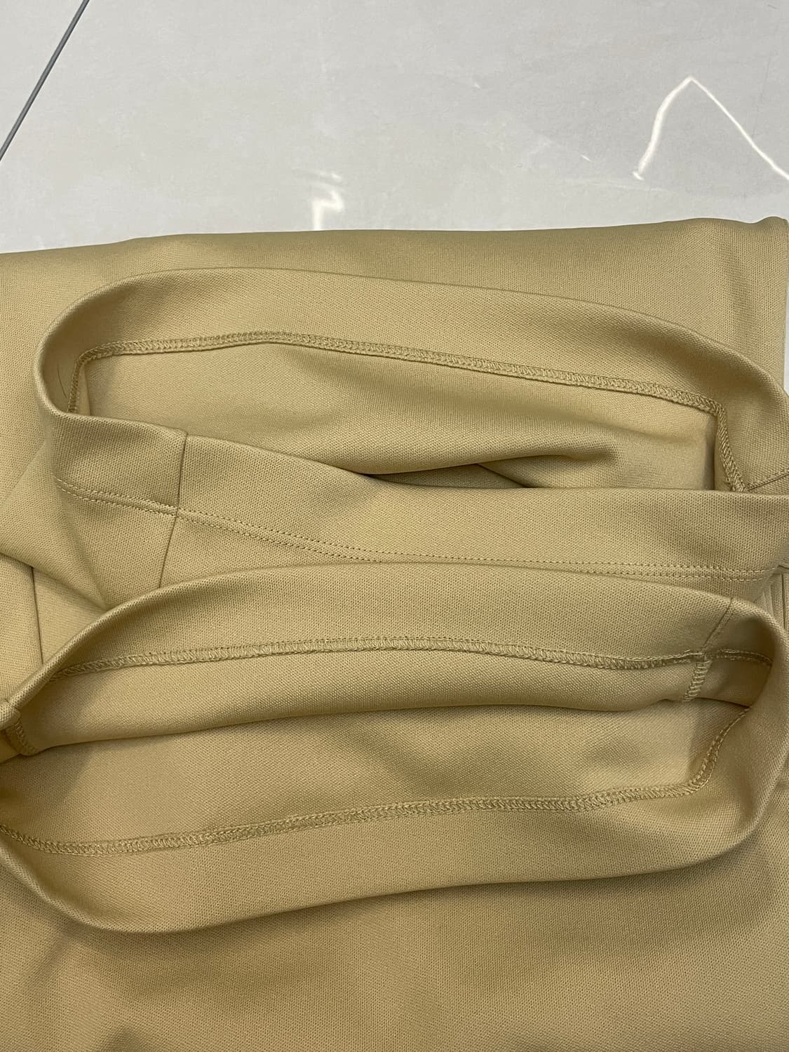 렉토 24SS 트리콧 팬츠 베이지 상품이미지8