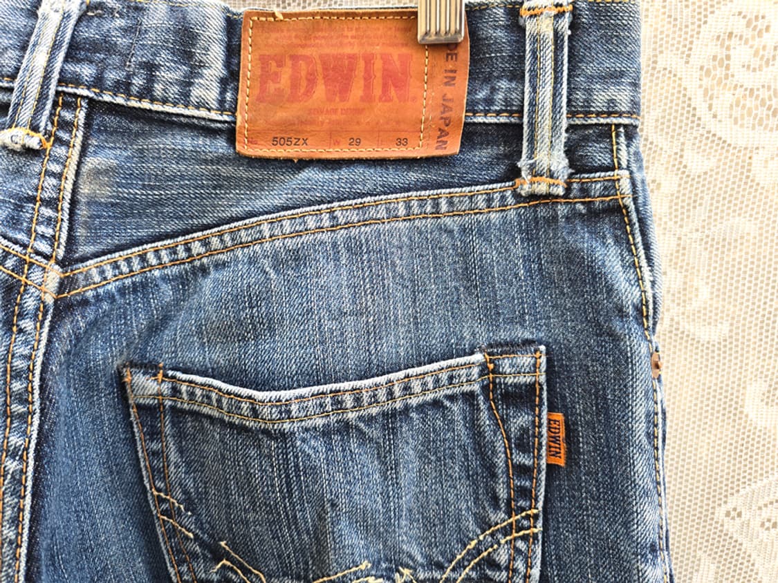 에드윈 505zx 셀비지 (made in japan) 상품이미지6