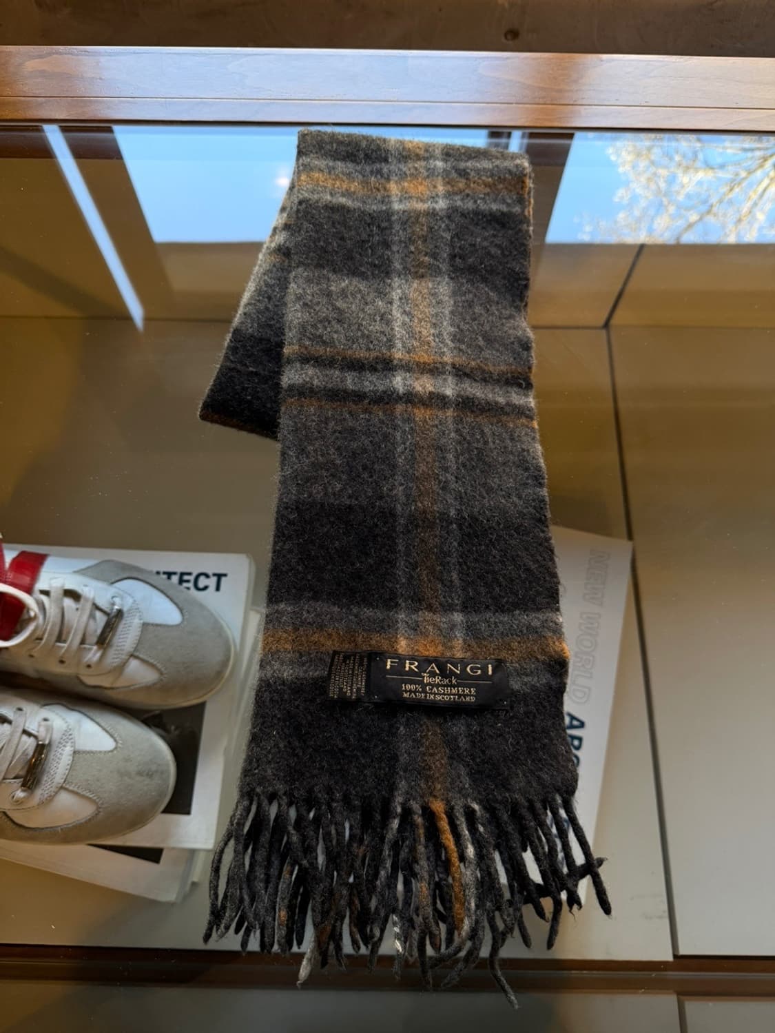FRANGI 스코티쉬 캐시미어 머플러 상품이미지2