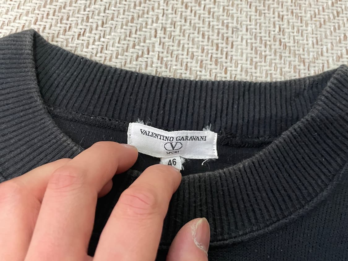 발렌티노 가라바니 스포츠 패널 스웻셔츠 상품이미지5