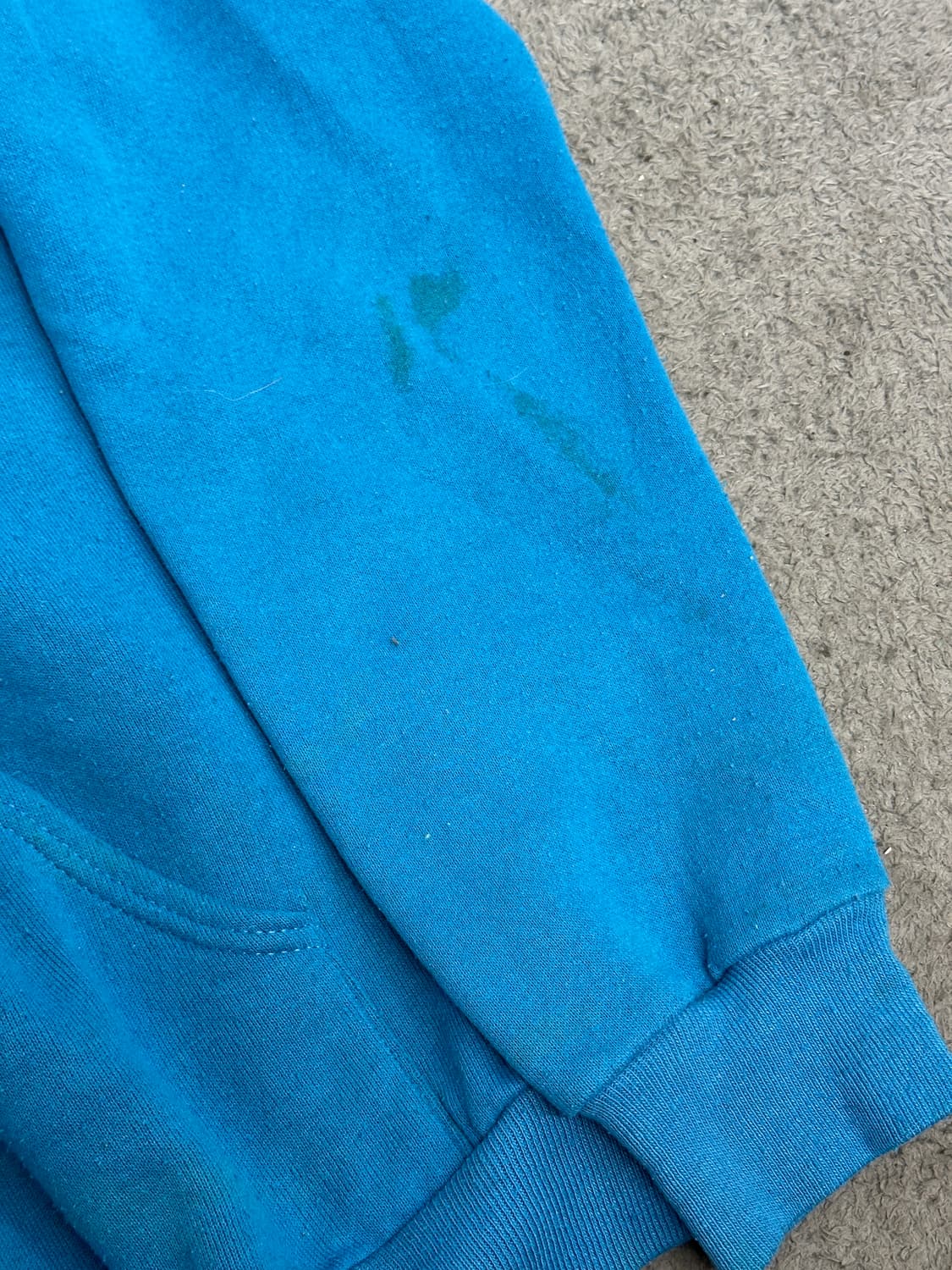 70s 러셀 래이디스 블루 후드집업 S 상품이미지7