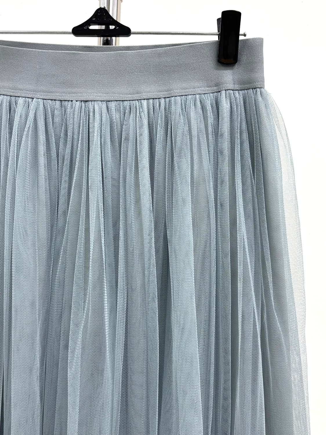 빈티지 블루그레이 샤 스커트 상품이미지4