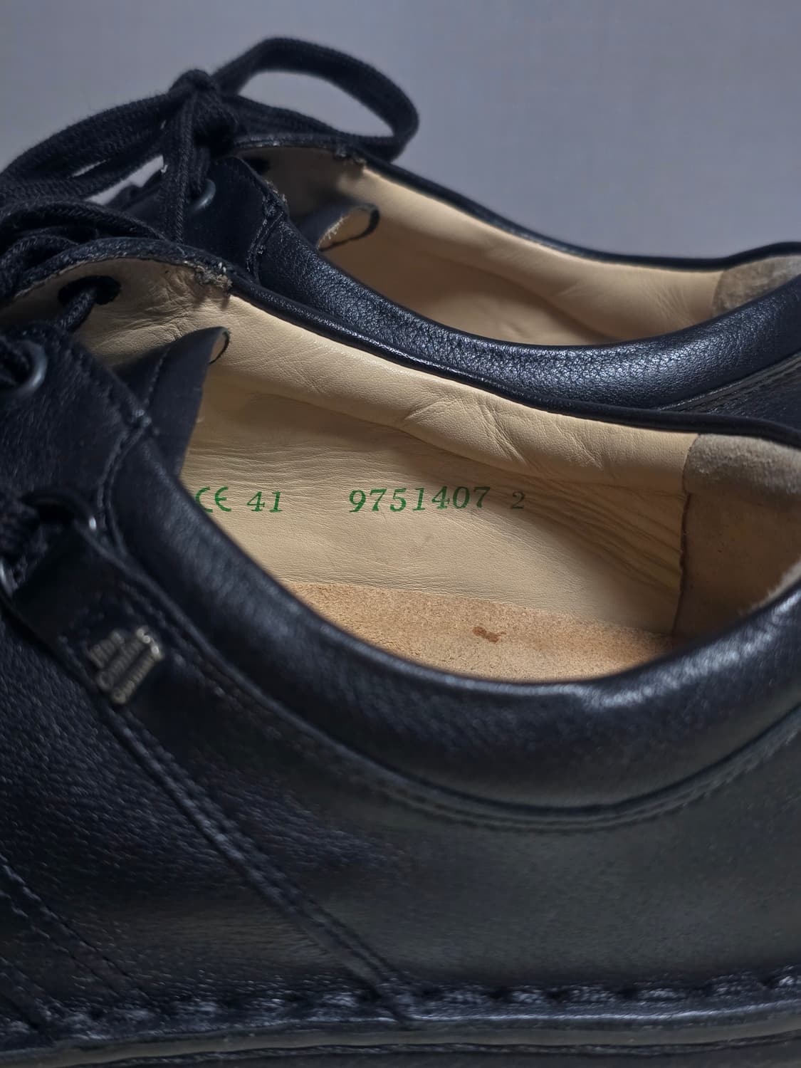 Finn Comfort 레더 더비슈즈 41 상품이미지5