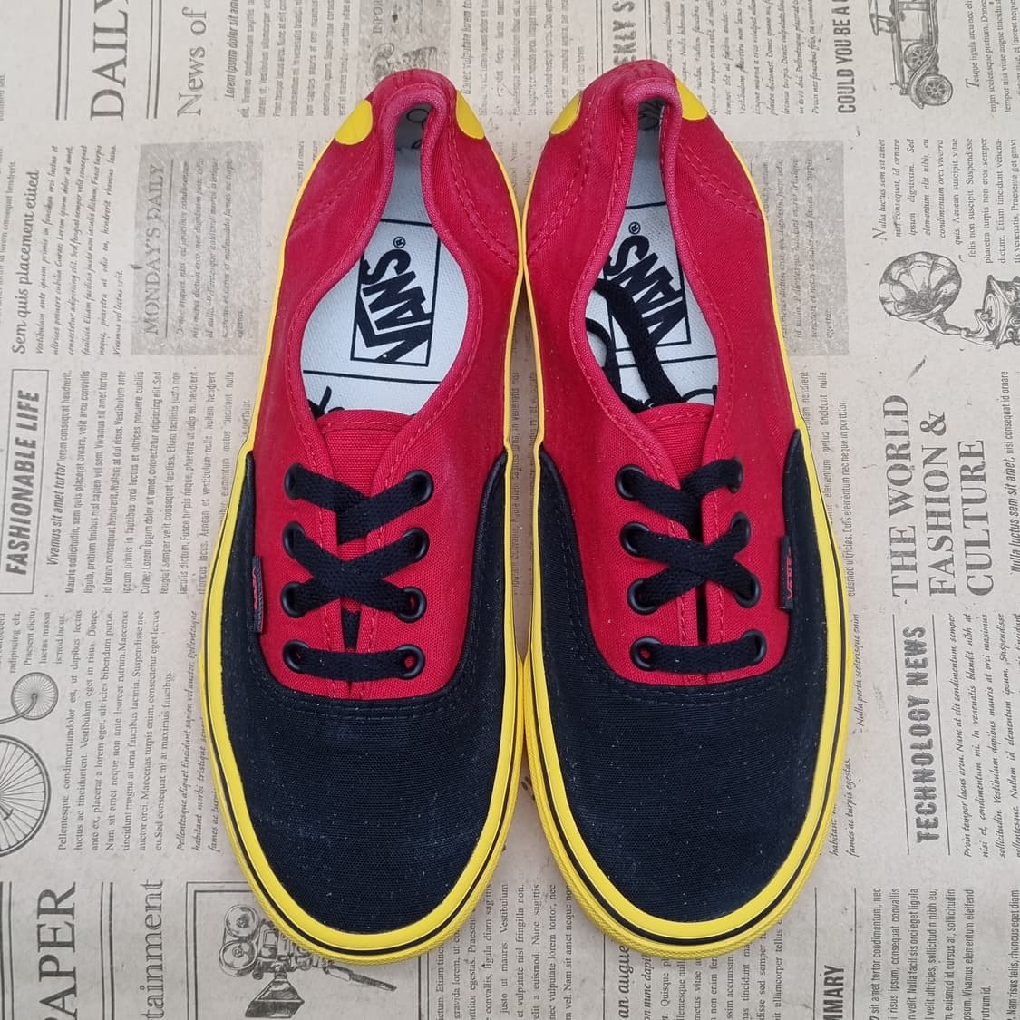 반스x디즈니 미키마우스 여성스니커즈240  상품이미지2