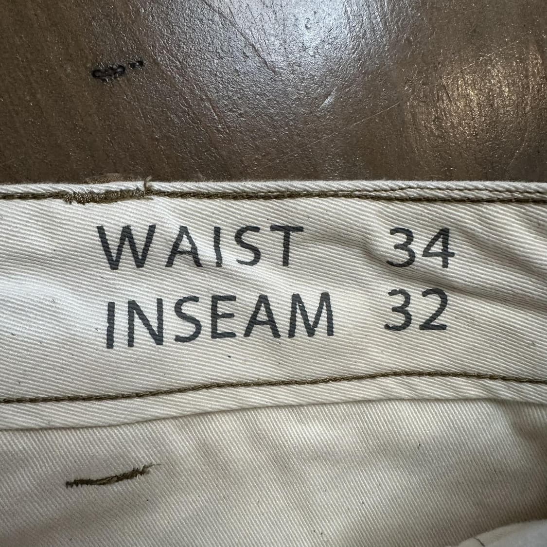 90s RRL 더블알엘 스탠다드 이슈 필드 치노 팬츠 카키 상품이미지5