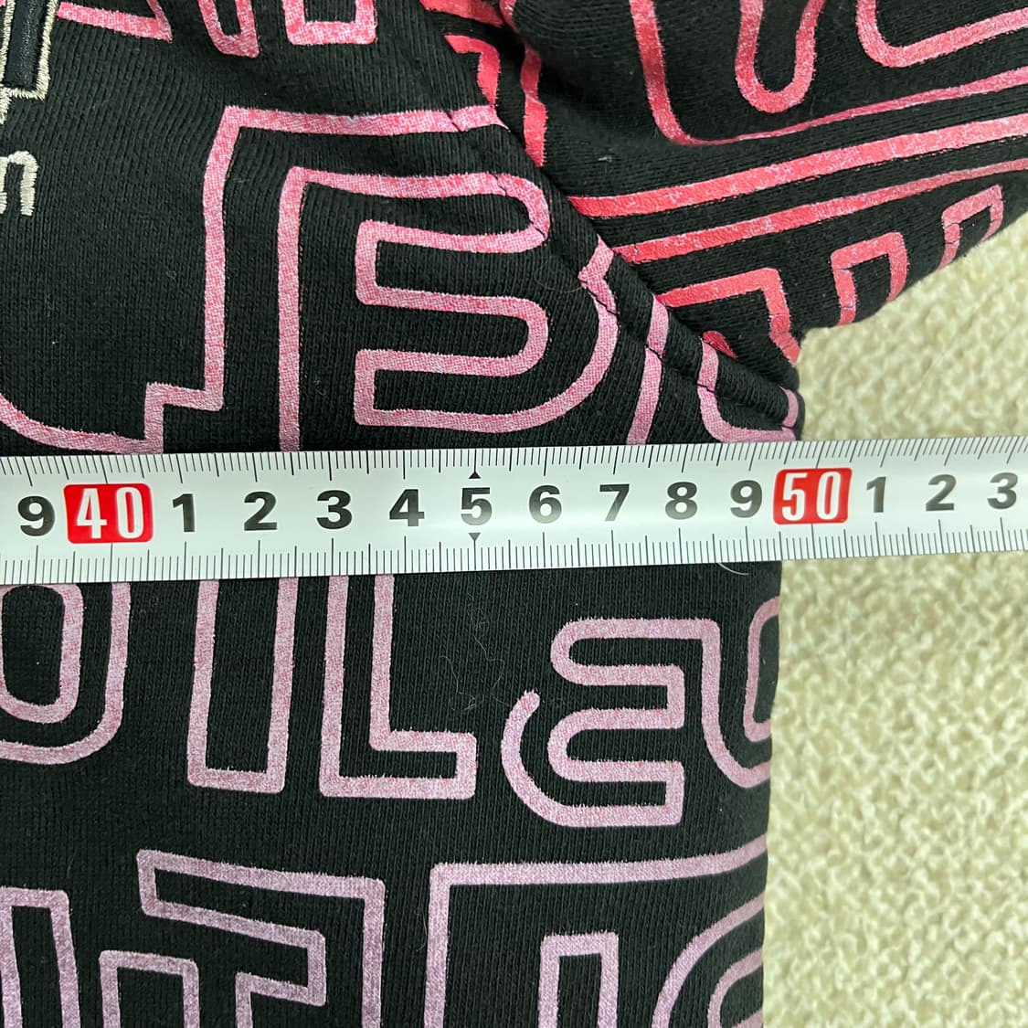 [S] 푸부 스펠 패턴 후드 집업 0119M1 상품이미지6