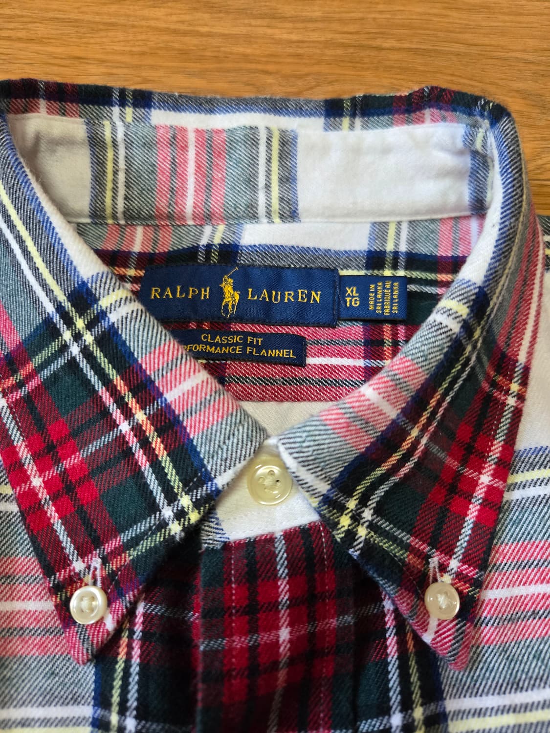 폴로 랄프로렌 정품 남성 체크 셔츠(가을,겨울 ) 상품이미지7