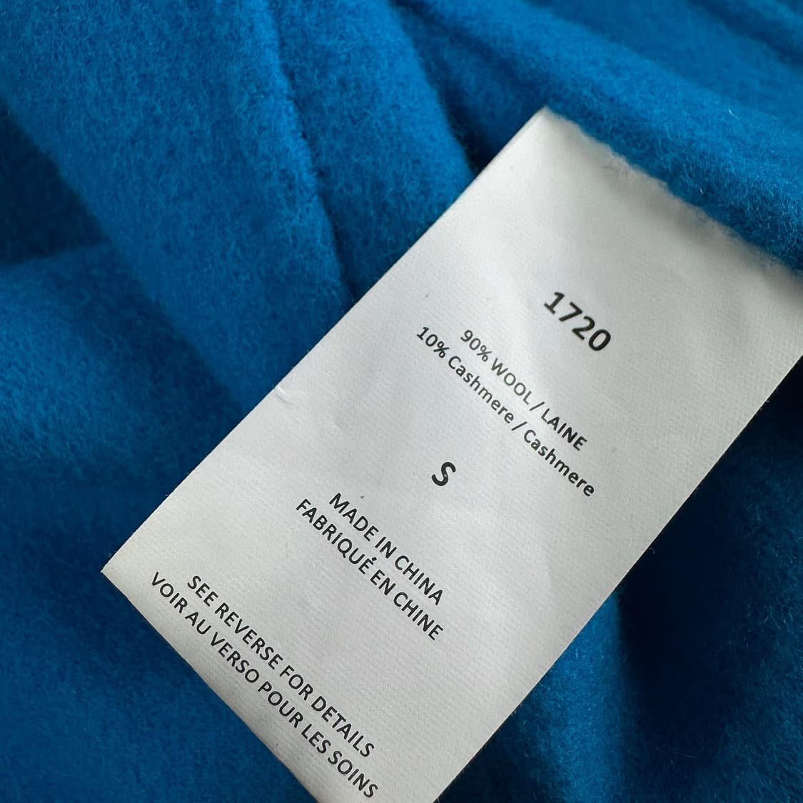 빈스 울캐시미어 집업 블루종 상품이미지3