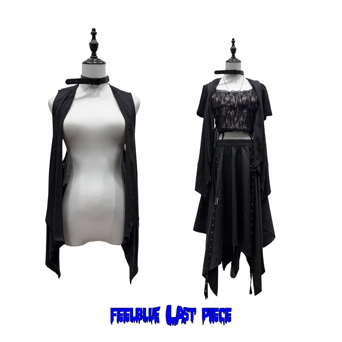 Draped Asymmetrical Layered Vest 상품이미지5