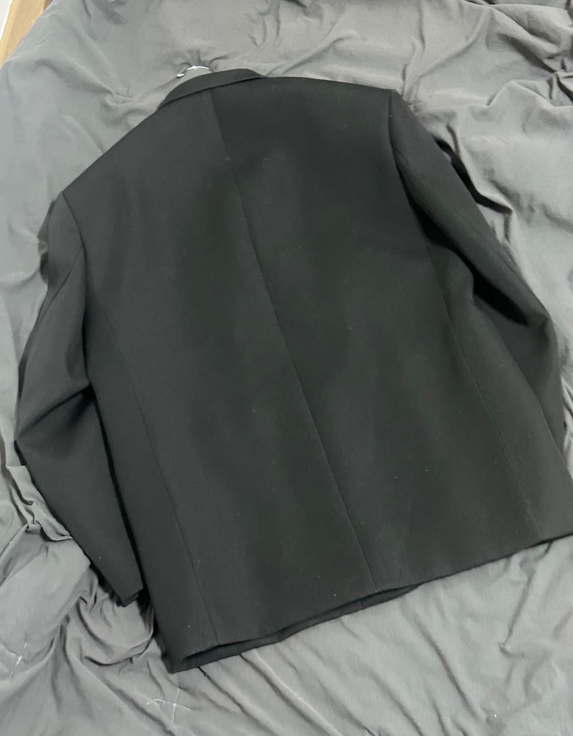 L) 렉토 오버사이즈 싱글 브레스티드 자켓 블랙 상품이미지3