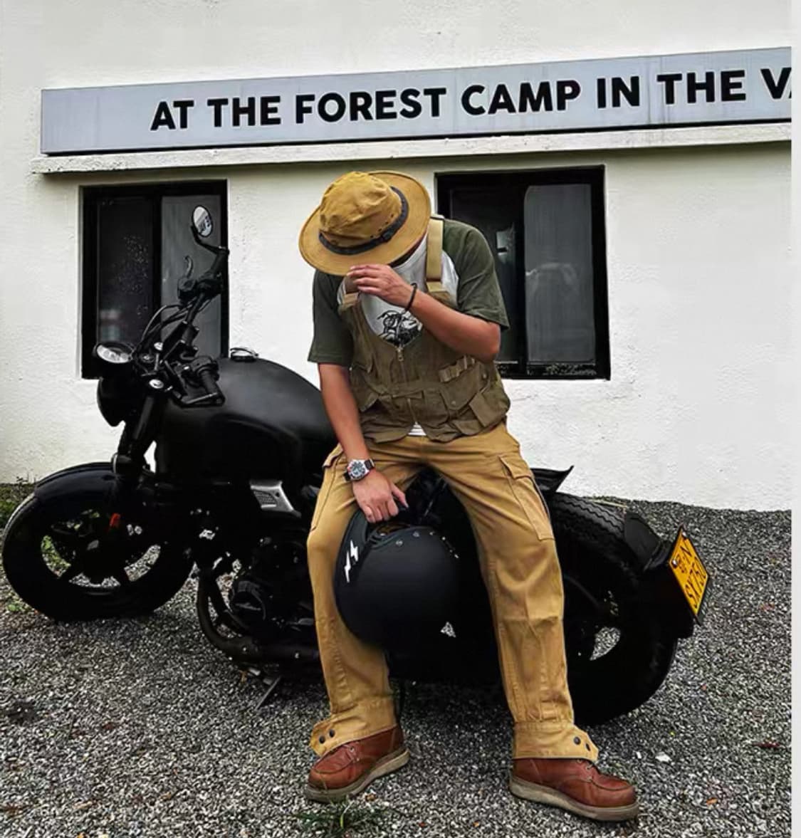 논스탁 베스트(올리브) L 상품이미지2