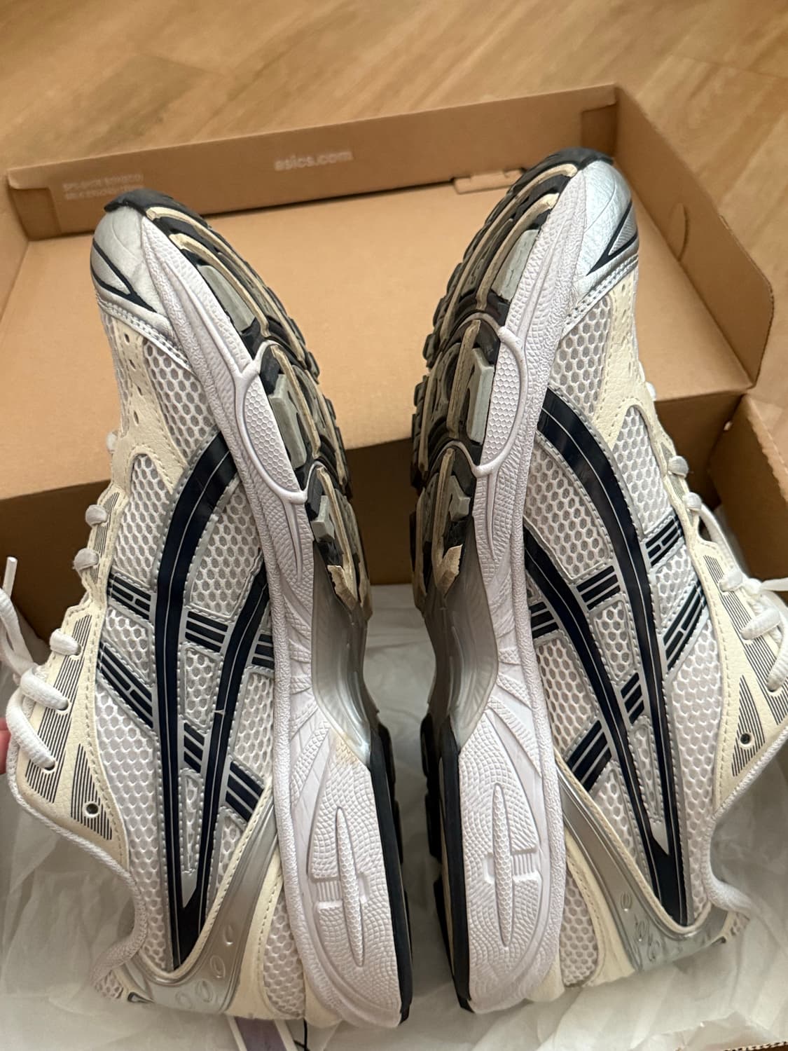 아식스 젤카야노14 화이트미드나잇 280 상품이미지7