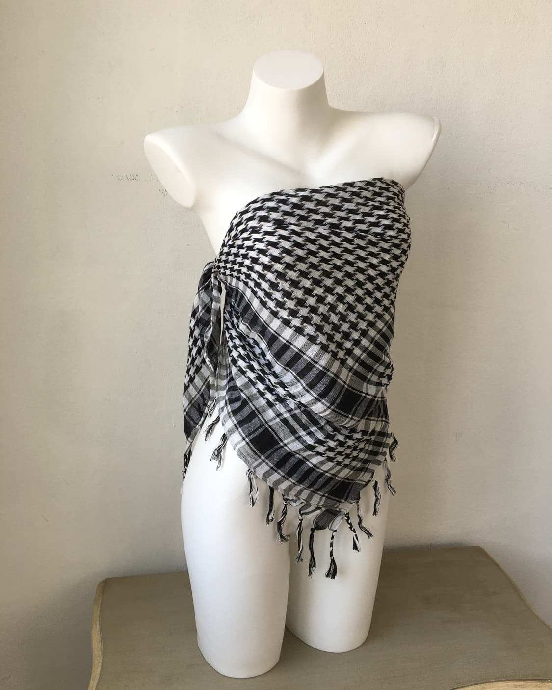  fringe point scarf 상품이미지3