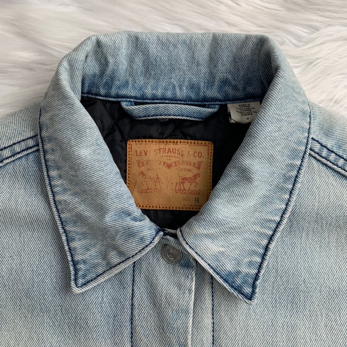 리바이스 Levi's 퀼팅 데님 자켓 1680 상품이미지4