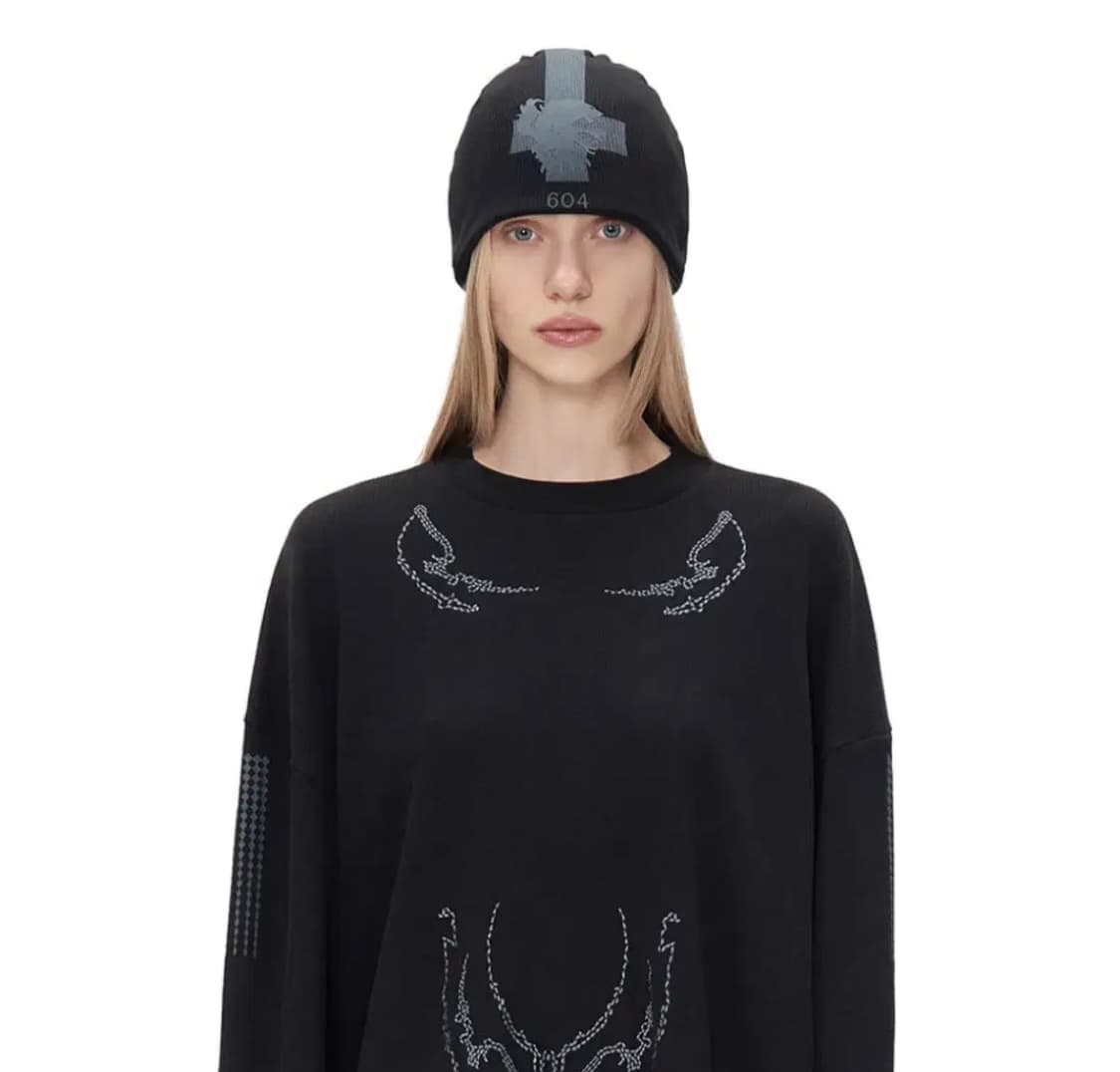 604service CREST WAFFLE BEANIE 상품이미지1