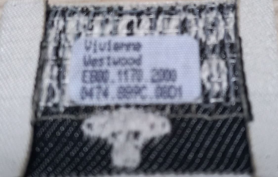 비비안웨스트우드 Orb 패턴 스톨 스카프 숄 머플러 상품이미지5