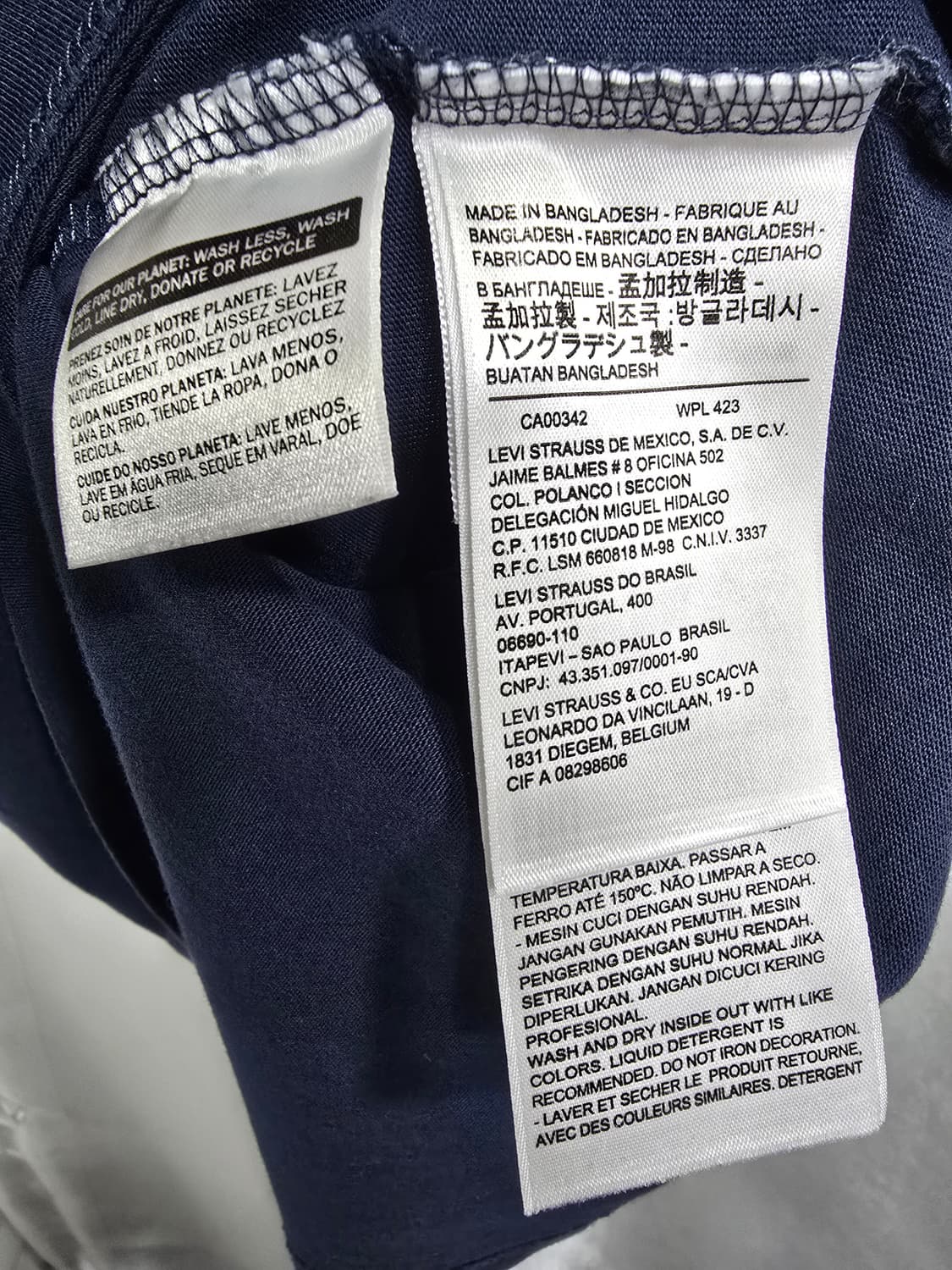 리바이스 빅로고 반팔 티셔츠 (1923) 상품이미지4