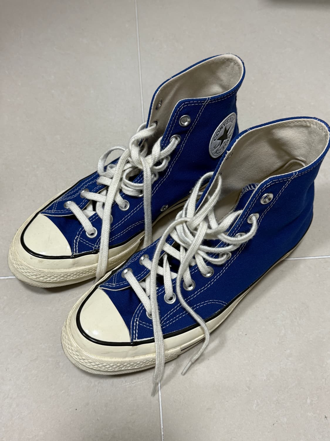 컨버스 척70 하이 러쉬블루 (블루) 260 상품이미지3