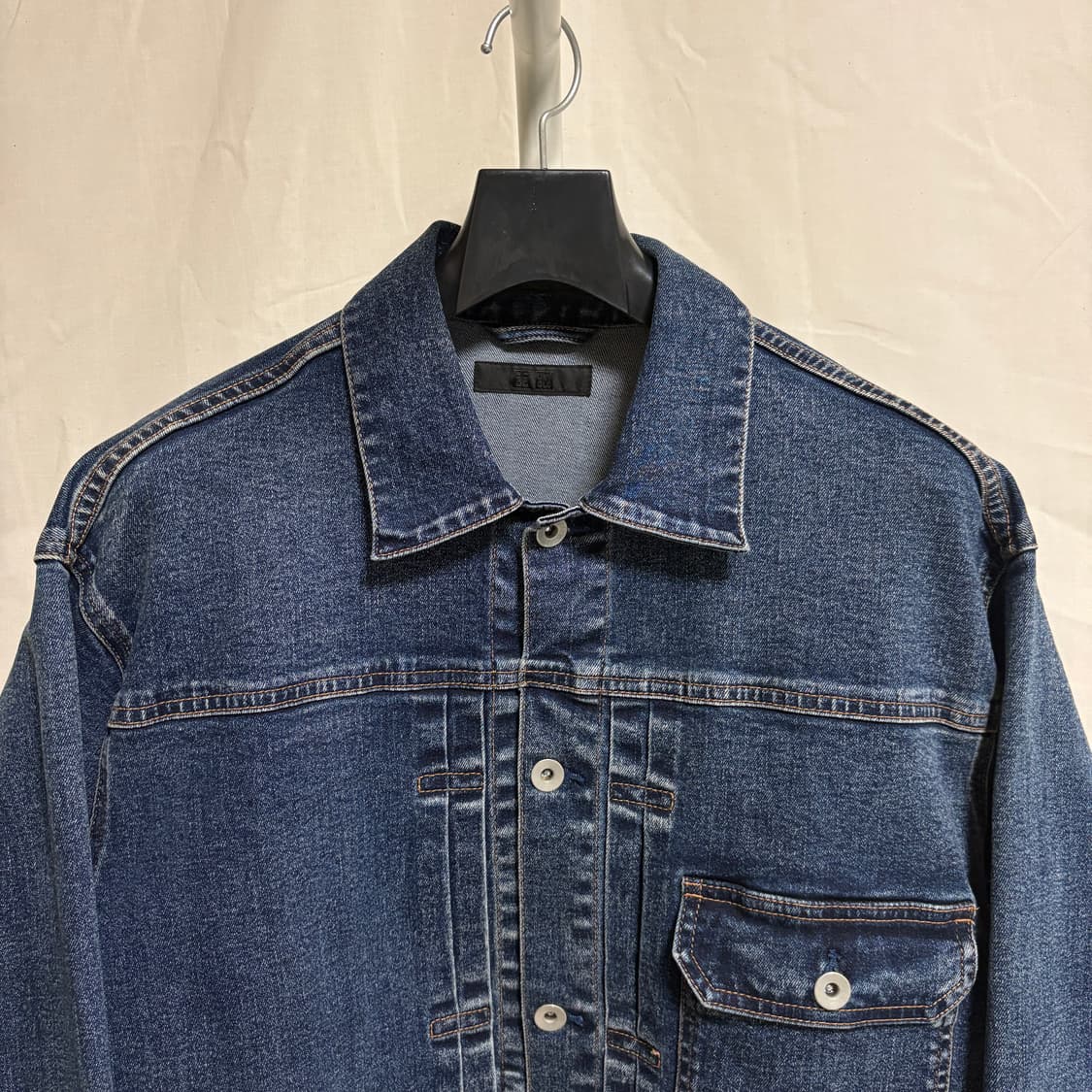 유니클로 1세대 데님 트러커자켓 / 중청,L 상품이미지2