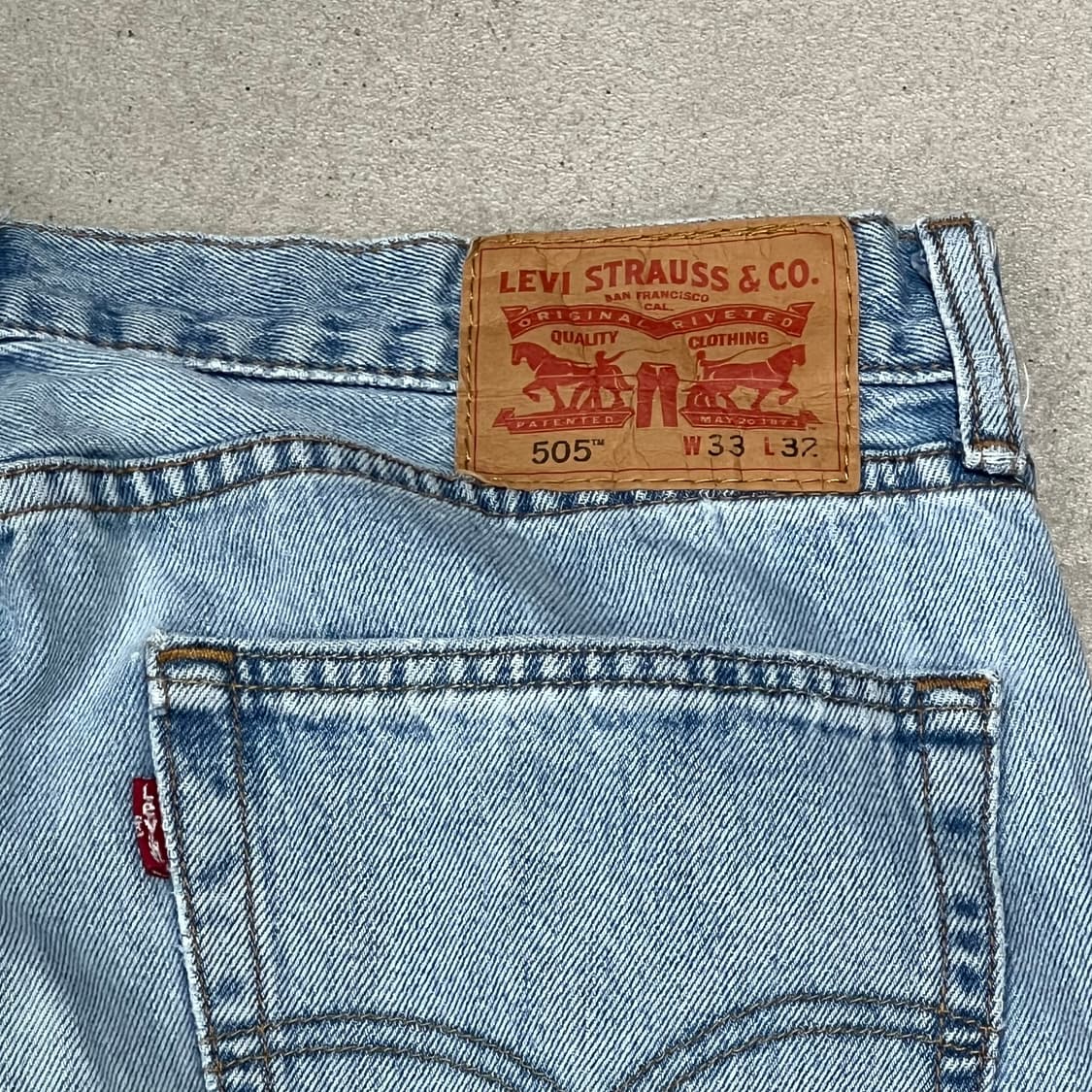 리바이스 505 데님팬츠 s09600 상품이미지6