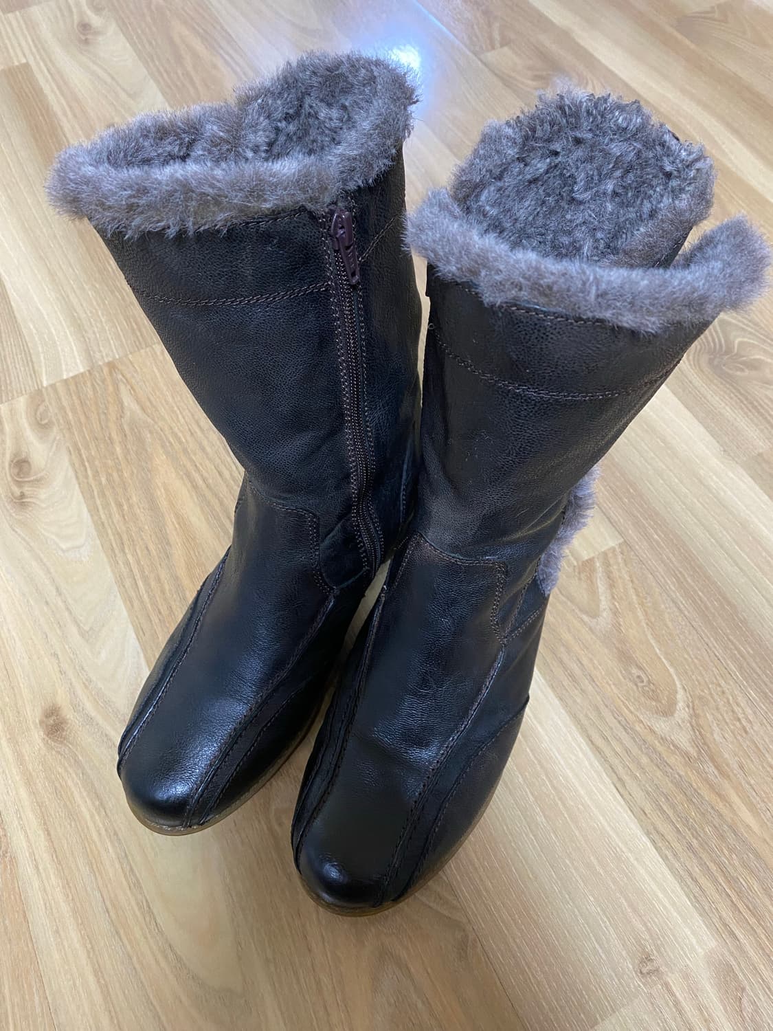 랜드로버 Landrover 여성 가죽 털부츠 240E (235) 상품이미지1