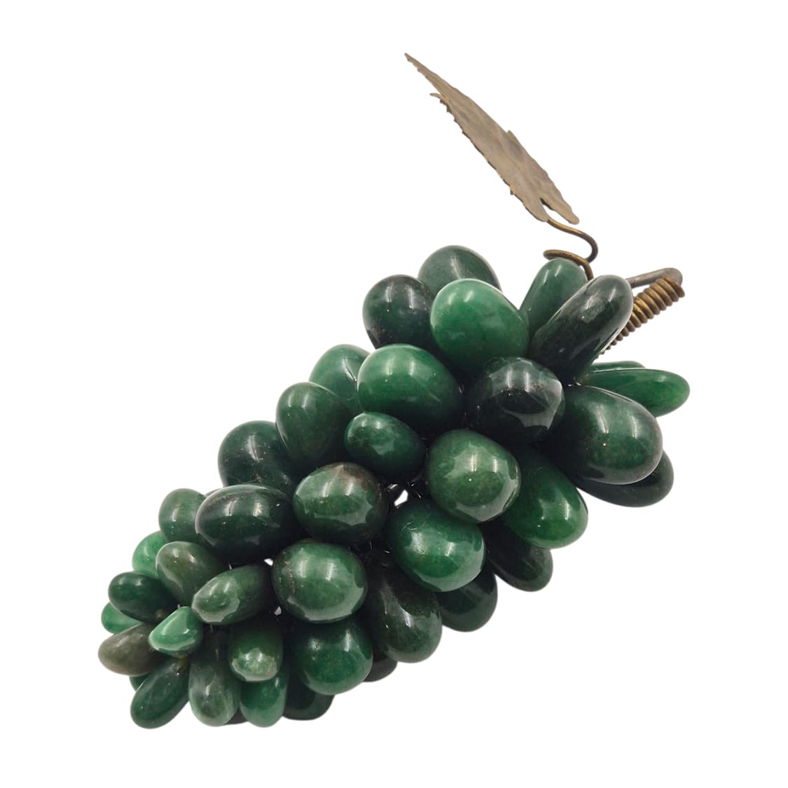 70s 브라질 아벤츄린 천연석 포도 오브제 상품이미지4