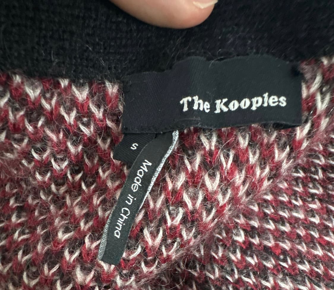 [25일까지 할인]더 쿠플스 유니언잭 (유니온)모헤어 가디건 상품이미지3