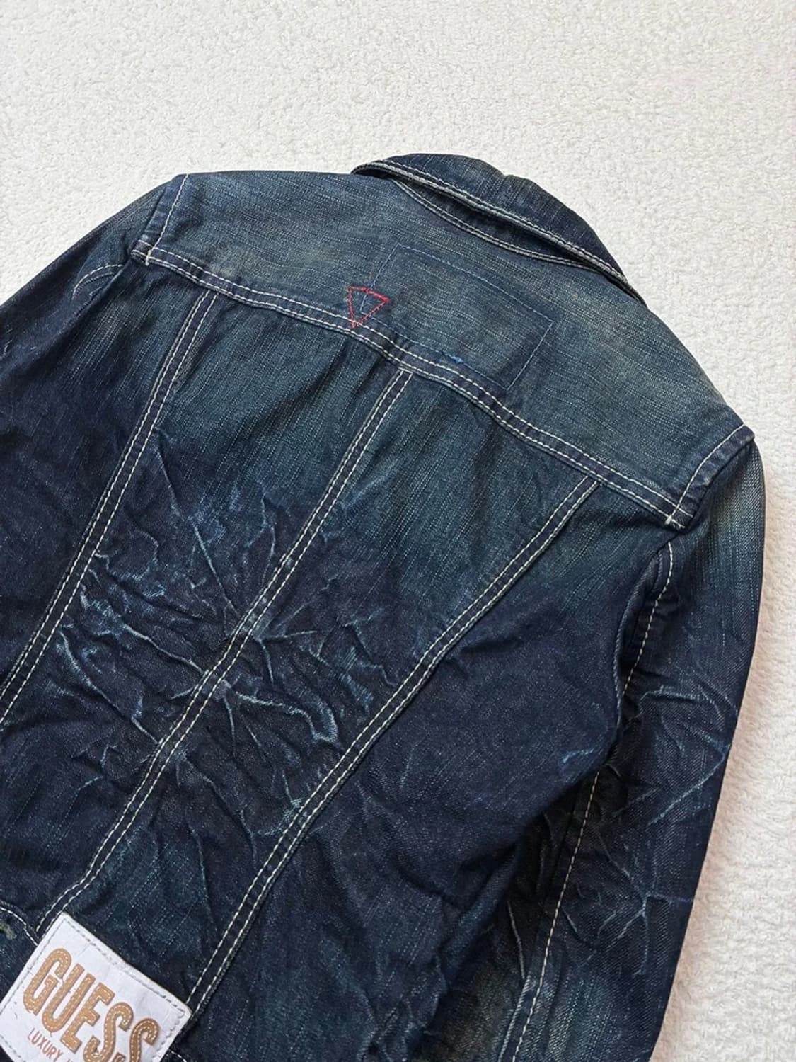 게스 00's Y2K 워시드 데님 자켓 PN5935 상품이미지6