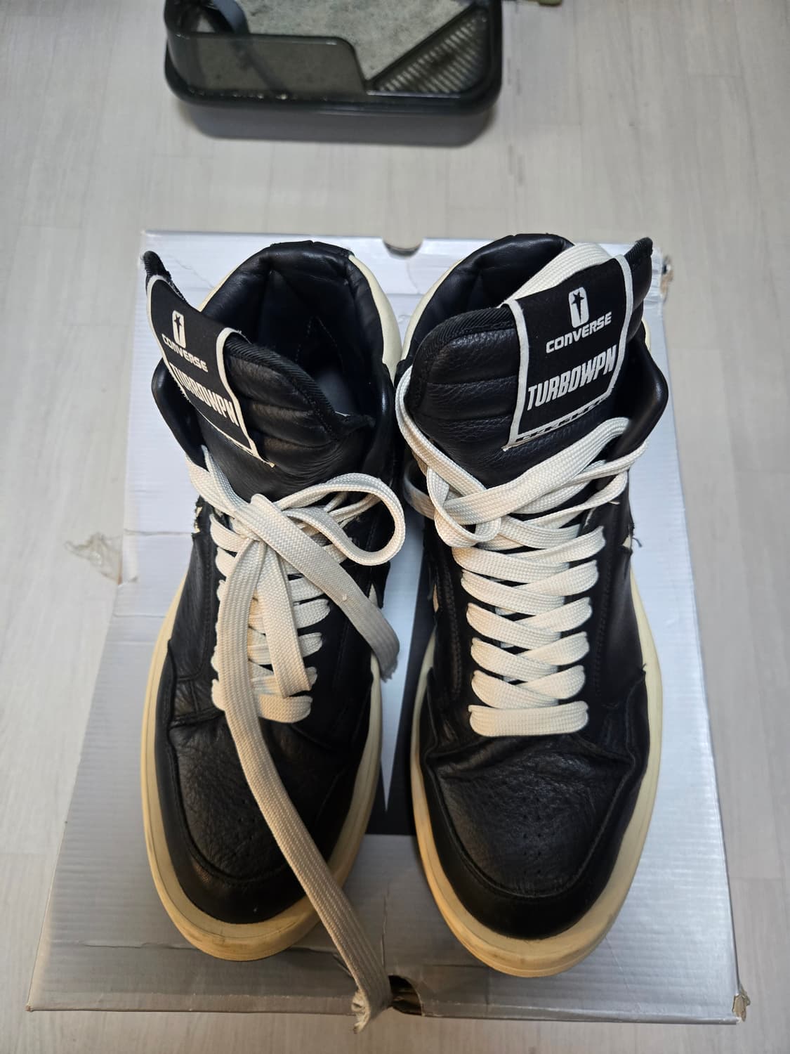 컨버스 터보웨폰 블랙크림 290 상품이미지2