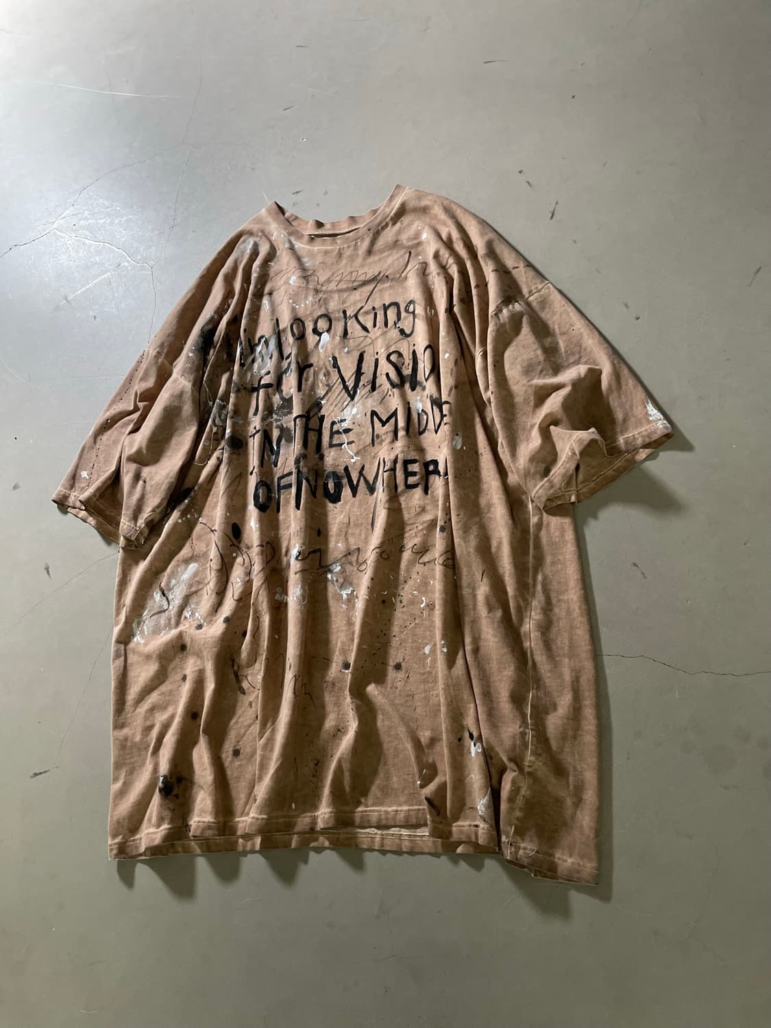 KZ ATELIER Hand Artwork Oversized T 상품이미지2
