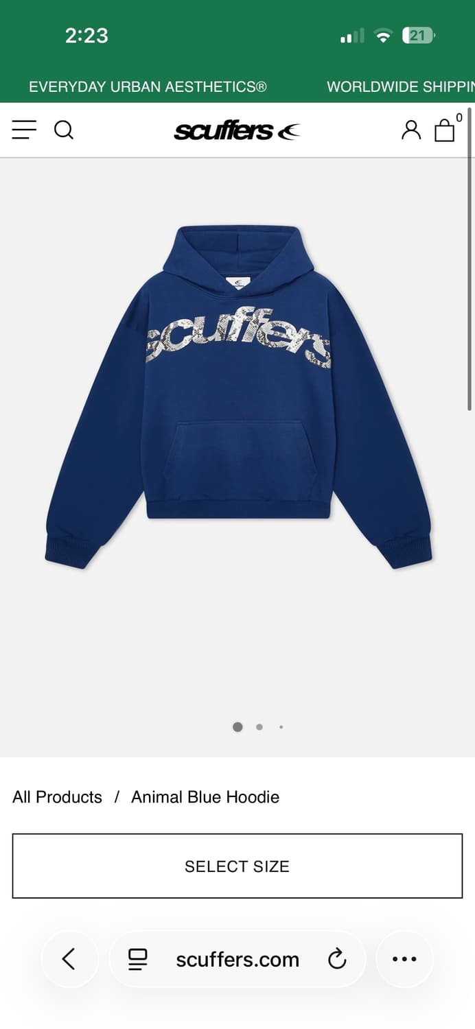 Scuffers 후드 상품이미지2