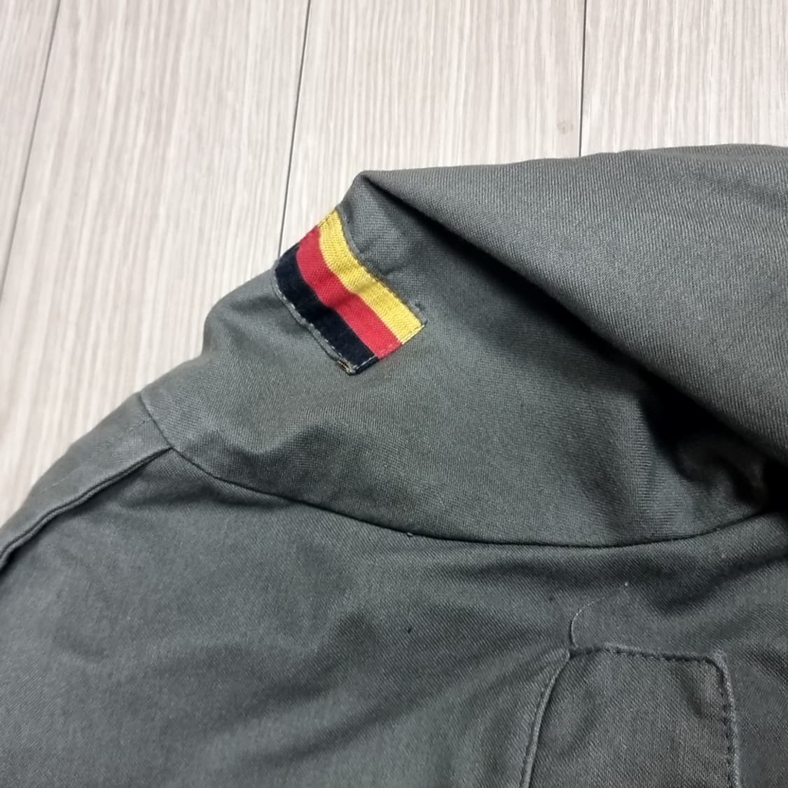 독일군 오리지널 후드 야상 점퍼 카키색(100-105) 상품이미지5