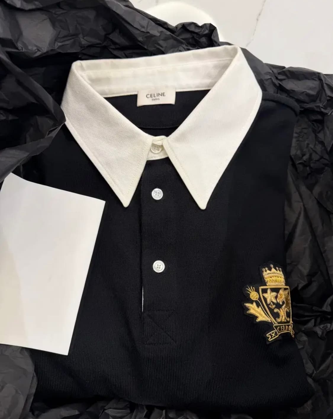 셀린느 PK카라 엠브로이더리 맨투맨 상품이미지2