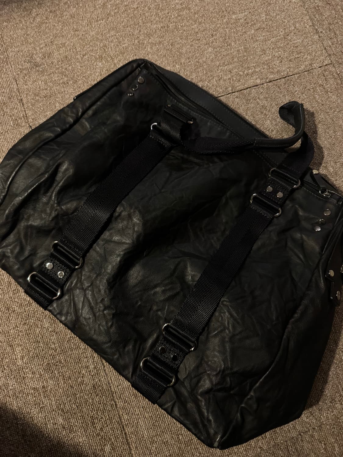 Y-3 레더 토트백 상품이미지4