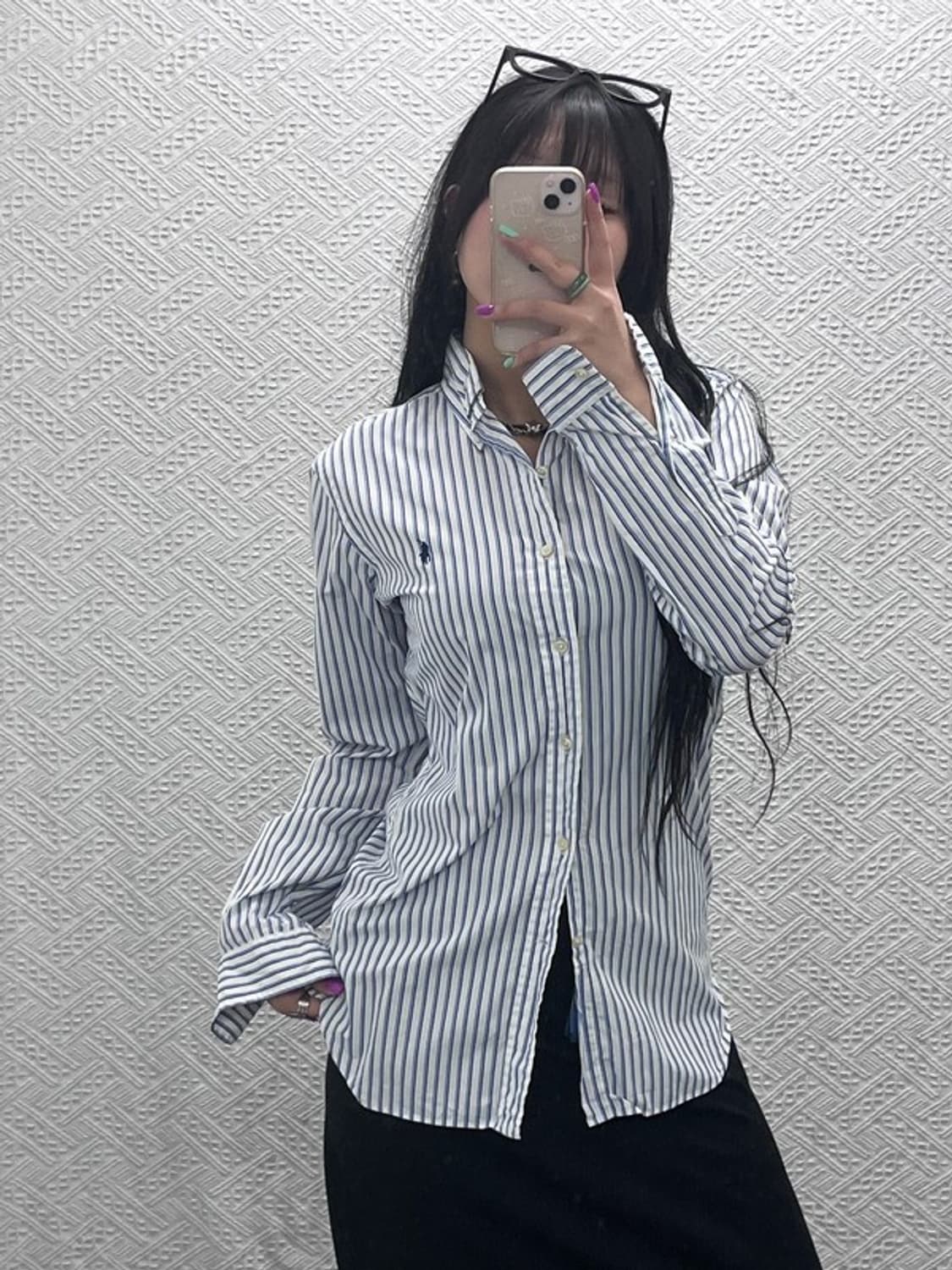 폴로 랄프로렌 레트로 스트라이프 슬림핏 셔츠 90 C07183 상품이미지2